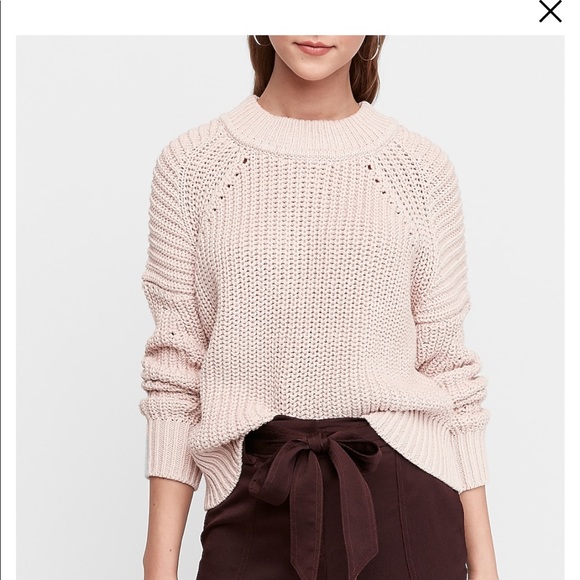 Express Sweaters - Pink, small, Express sweater. Crew neck. Pullover